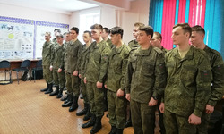 Военный учебный центр СахГУ продолжает подготовку солдат и сержантов запаса