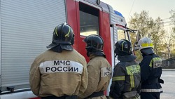 Пожарные потушили горящий сарай в Корсаковском районе ночью 16 июля