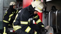Пожарные потушили психоневрологический диспансер в Углегорске