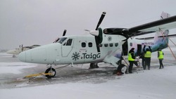 Самолет «Тайги» вылетел из Южно-Сахалинска в Поронайск