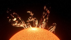 Мощный выброс плазмы от Солнца вызвал четыре магнитные бури на Земле