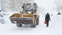 Снегопад на сутки лишил Оху связи с окрестными селами
