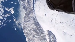 Астронавты засняли Долинский район и залив Мордвинова с космической высоты 