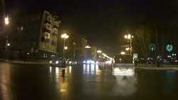 Сломанный светофор вызвал гигантские пробки в Южно-Сахалинске