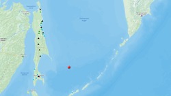 Глубокое землетрясение произошло в Охотском море вечером 17 июня