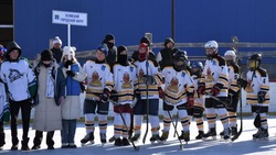 Победителей турнира среди дворовых хоккейных команд выбрали в Макарове 10 февраля 