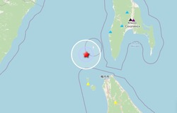 Землетрясение произошло у юго-западного берега Сахалина