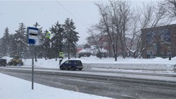 «Опять метель»: снег и ветер обрушились на Южно-Сахалинск