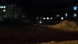  Отсутствие уличного освещения возмутило жителей одного из дворов в Корсакове 