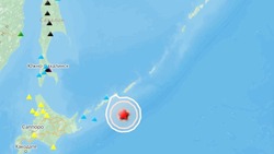 Землетрясение магнитудой 4,6 зарегистрировали на Курилах вечером 9 июня