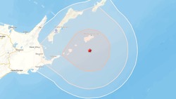 Землетрясение магнитудой 4,4 почувствовали жители Курильских островов
