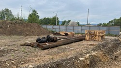 В селе Онор завершили устройство фундаментов под станцию водоподготовки