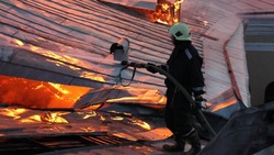 Пожар на крыше частного дома потушили в Макарове 24 октября
