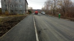 Ремонт дорог организовали в 6 селах Долинского района в 2023 году