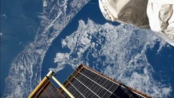 Космонавт сфотографировал часть Сахалина с высоты полета МКС