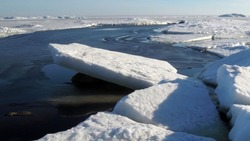 Выходить на лед у юго-восточного побережья Сахалина крайне опасно