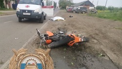 В ГИБДД сообщили подробности гибели мотоциклиста в Углегорске утром 21 июля