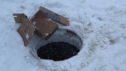 «Ждем, когда кто-то упадет?»: замаскированные под снегом люки угрожают жителям Южно-Сахалинска  