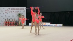 Всероссийские соревнования по художественной гимнастике собрали сотни спортсменок в Южно-Сахалинске
