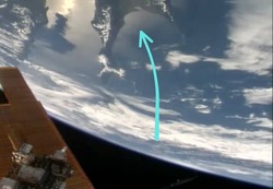 Космонавты показали южную часть Сахалина с высоты полета МКС
