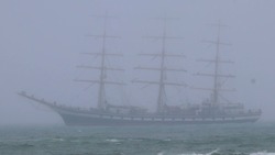 История и величие: парусник «Паллада» зашел в порт Невельска 27 мая