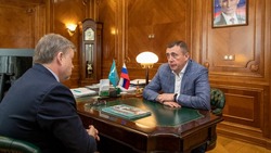 Георгий Карлов обсудил с губернатором Сахалина вопросы строительства в регионе