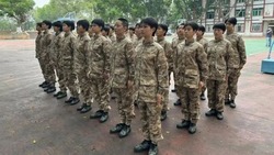 В Китае прошел призыв женщин-солдат на военную службу 