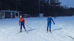 Новый лыжный сезон открыли на севере Сахалина
