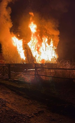 Десять пожаров за сутки произошло в Поронайском районе