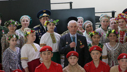Участники боевых действий встретились с юными казаками в Южно-Сахалинске